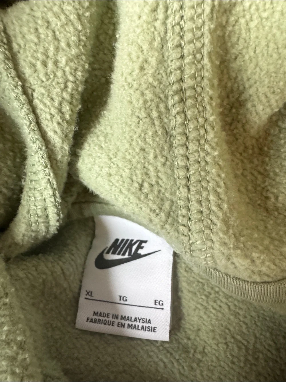 Nike Kids Hoodies in Olive Green and Berry